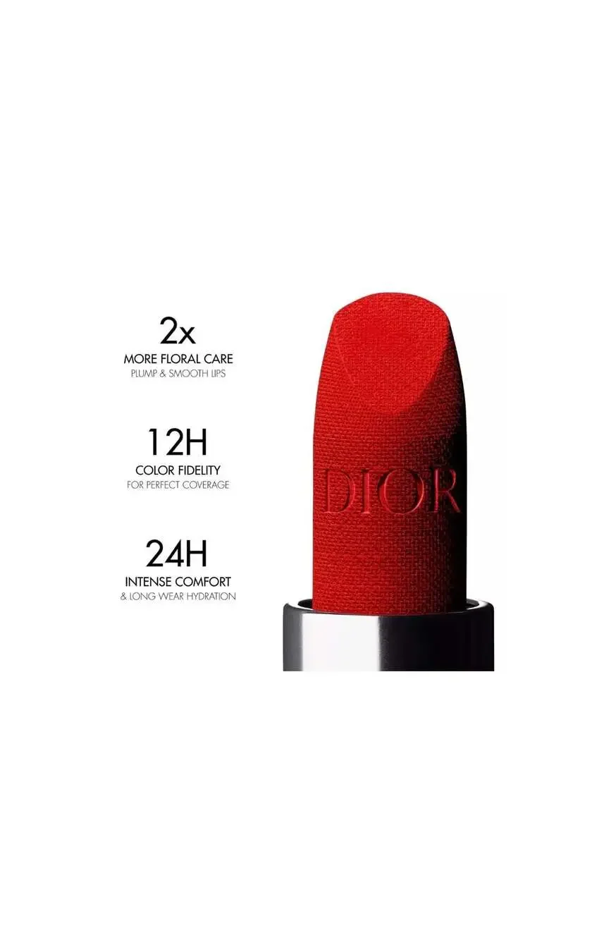 Dior Rouge Dior Couture Colour Refillable Lipstick - 777 Fahrenheit Velvet